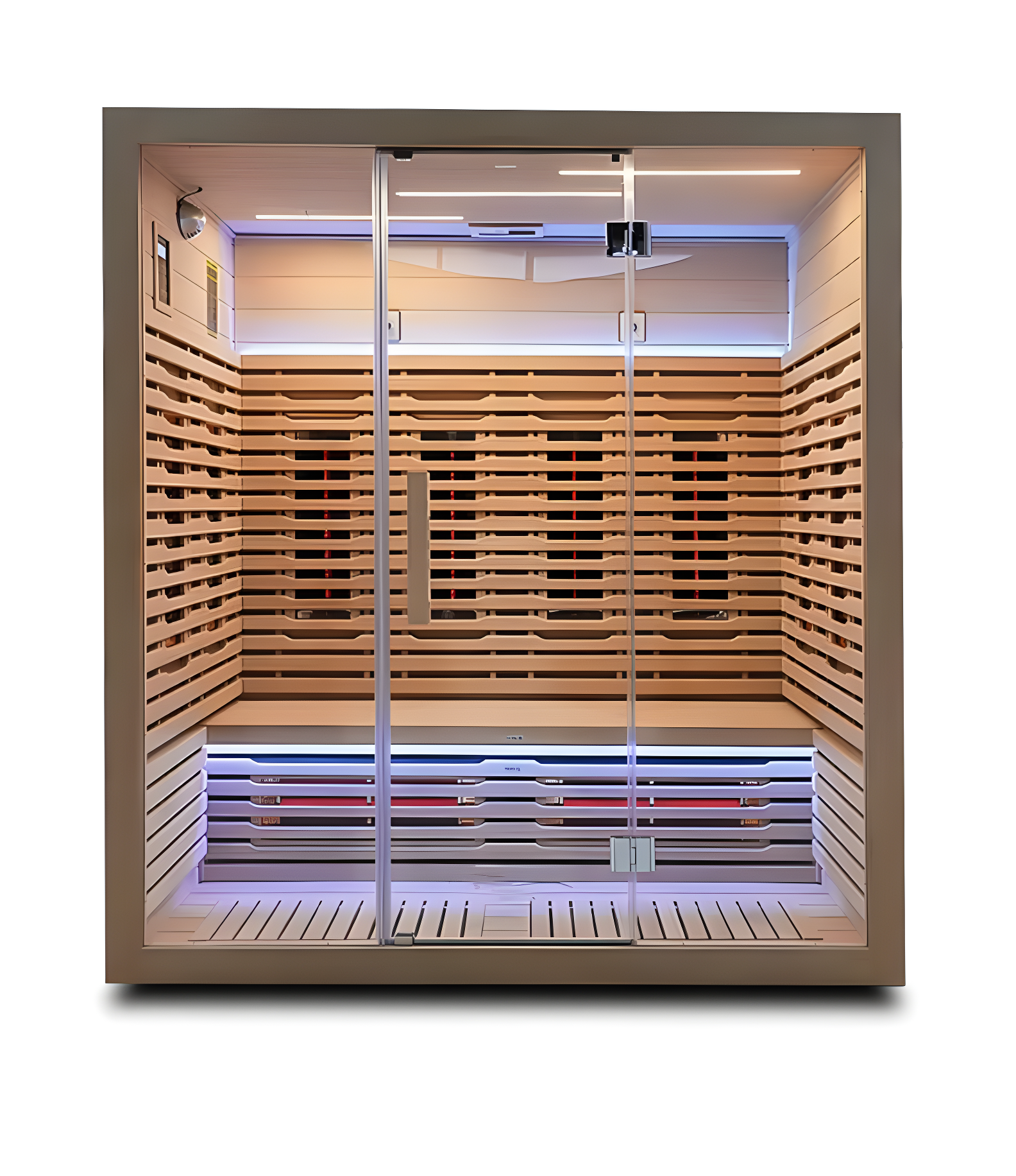 The Evora Elite 4 Person Near Zero EMF Full Spectrum Infrared Sauna