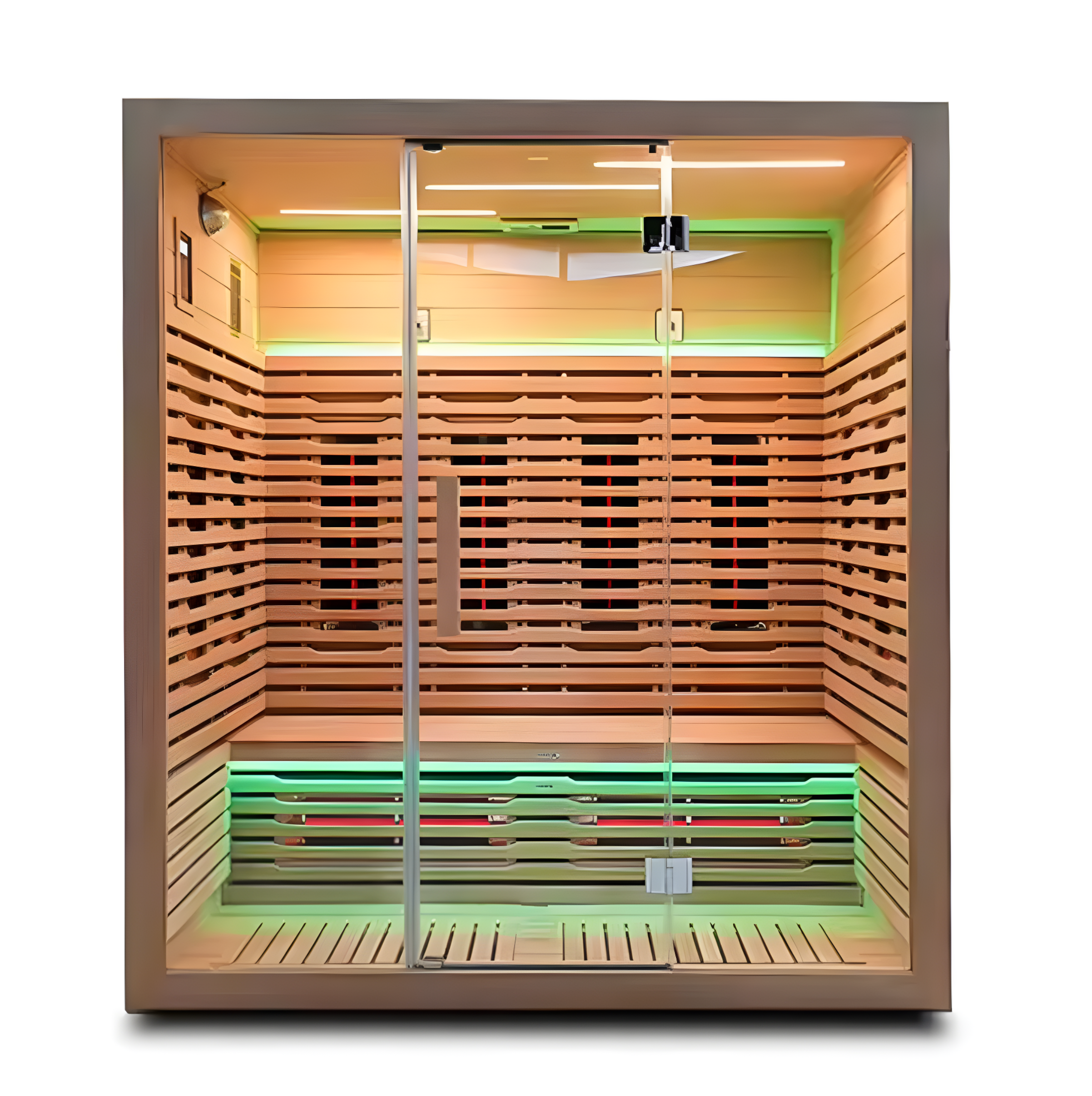 The Evora Elite 4 Person Near Zero EMF Full Spectrum Infrared Sauna