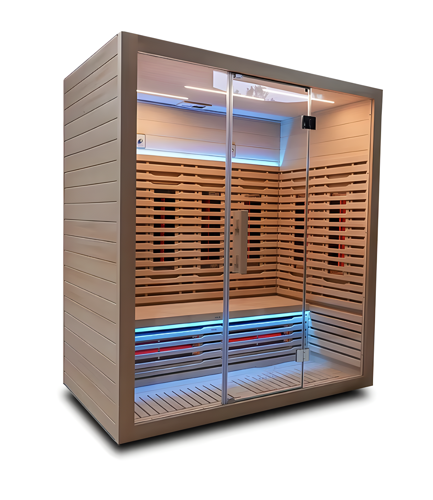 The Evora Elite 4 Person Near Zero EMF Full Spectrum Infrared Sauna