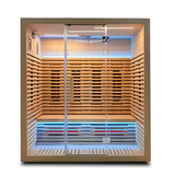 The Evora Elite 4 Person Near Zero EMF Full Spectrum Infrared Sauna