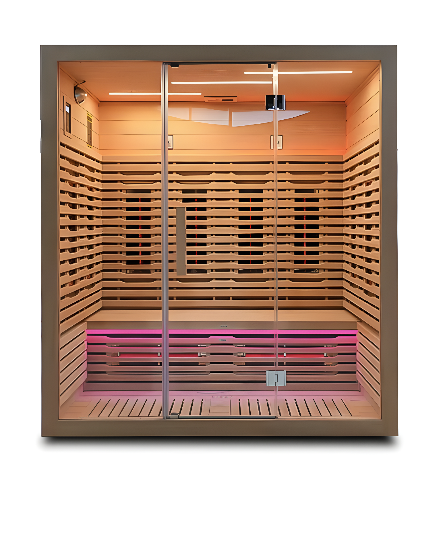 The Evora Elite 4 Person Near Zero EMF Full Spectrum Infrared Sauna