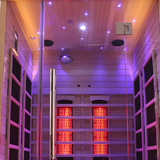 The Eclipse 1 Person Near Zero EMF Full Spectrum Infrared Sauna