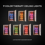 The Eclipse 3 Person Near Zero EMF Full Spectrum Infrared Sauna