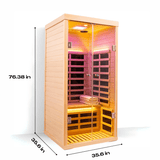 The Aveiro Element 1 Person Far Infrared Sauna - SweatLabs®