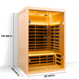 The Aveiro Element 2 Person Far Infrared Sauna - SweatLabs®