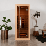 The Eclipse 1 Person Full Spectrum Infrared Sauna - SweatLabs®