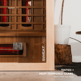 The Eclipse 1 Person Full Spectrum Infrared Sauna - SweatLabs®
