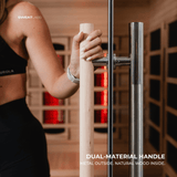 The Eclipse 1 Person Full Spectrum Infrared Sauna - SweatLabs®