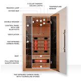 The Eclipse 1 Person Full Spectrum Infrared Sauna - SweatLabs®