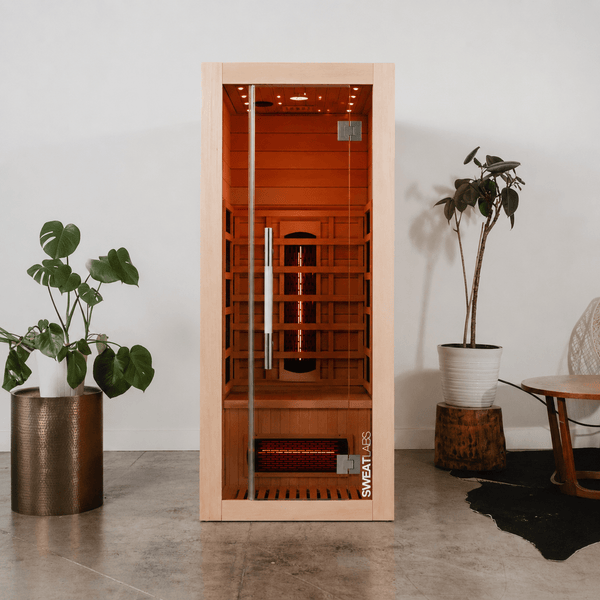 The Eclipse 1 Person Full Spectrum Infrared Sauna - SweatLabs®