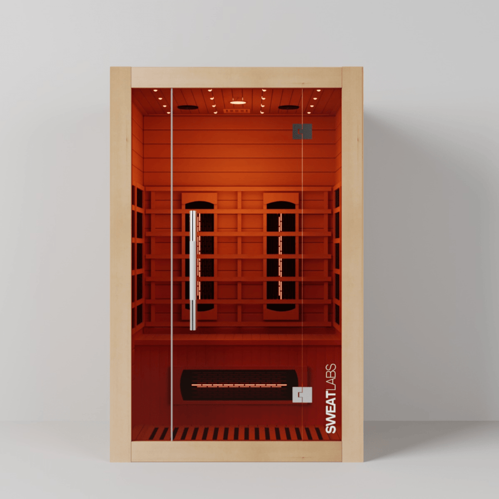The Eclipse 2 Person Full Spectrum Infrared Sauna - SweatLabs®