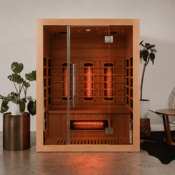 The Eclipse 3 Person Full Spectrum Infrared Sauna - SweatLabs®