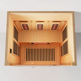 The Eclipse 3 Person Full Spectrum Infrared Sauna - SweatLabs®