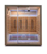 The Evora Elite 4 Person Full Spectrum Infrared Sauna - SweatLabs®