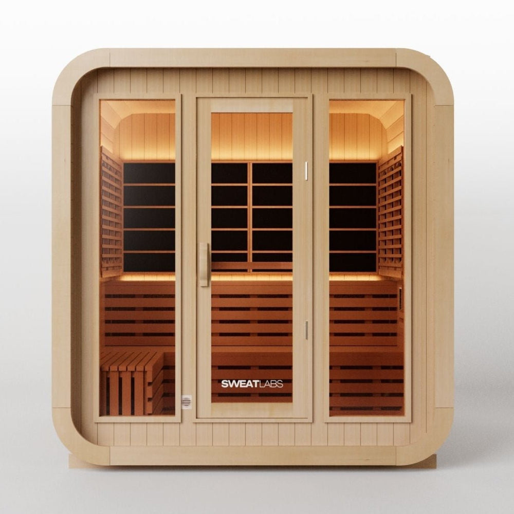 The Oasis 4 Person Outdoor Sauna - SweatLabs®