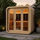 The Oasis 4 Person Outdoor Sauna - SweatLabs®
