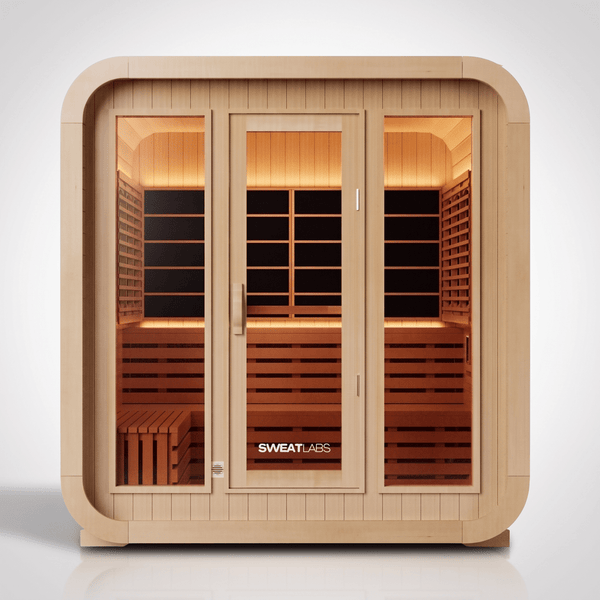 The Oasis 4 Person Outdoor Sauna - SweatLabs®